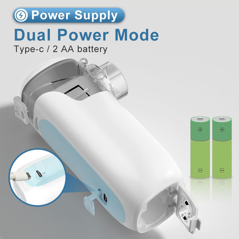 Atomiseur médical portatif pour bébé à usage domestique.