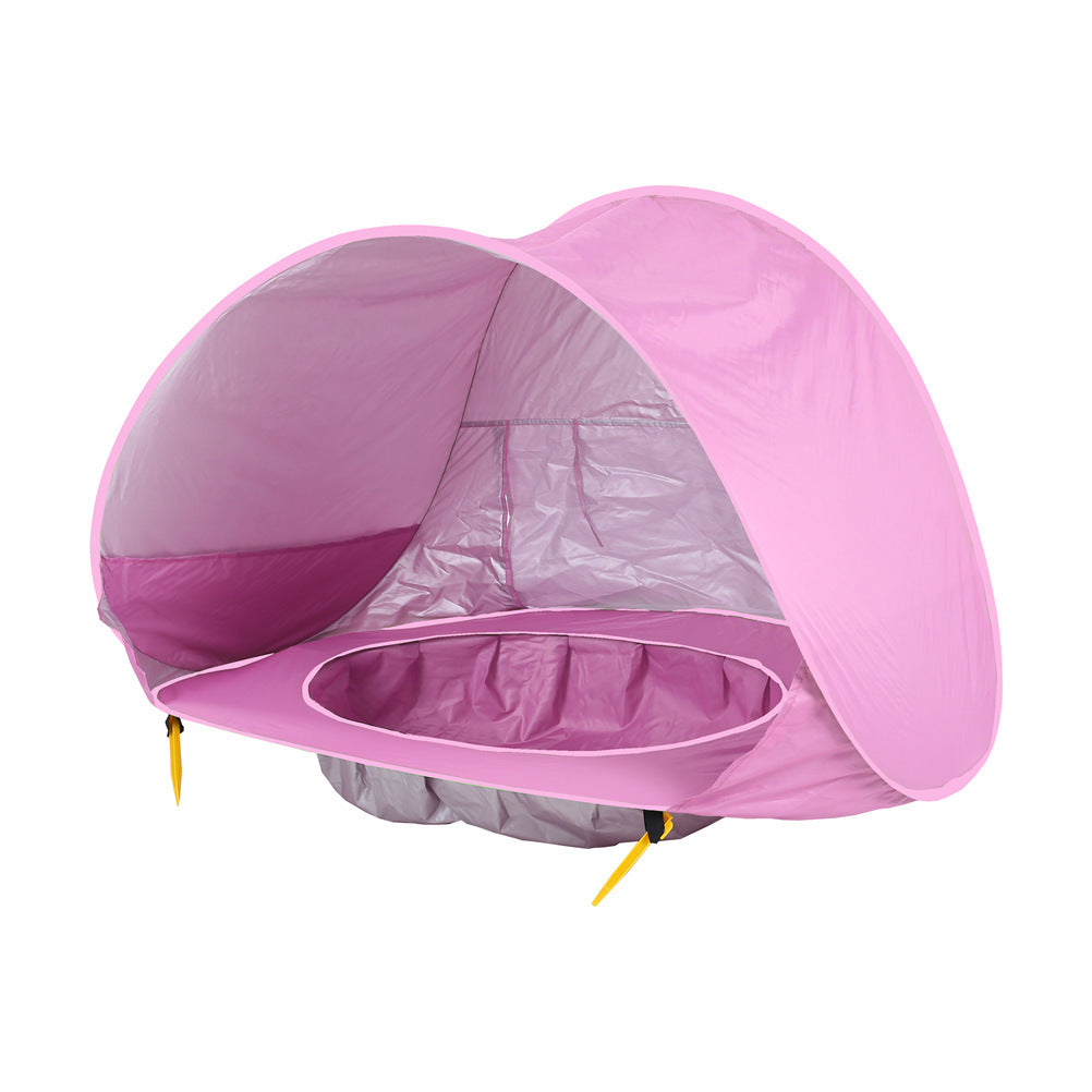 Tente de plage pour bébé, facile à plier, imperméable et protégeant contre les UV