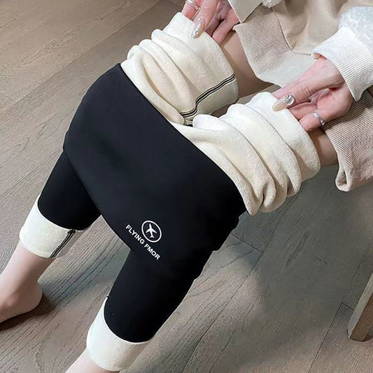 Pantalons fins en requin pour femmes, automne-hiver, pour enfants, décontractés, quotidiens, sport, danse, épais, mode d'hiver, taille haute, pantalons de survêtement.