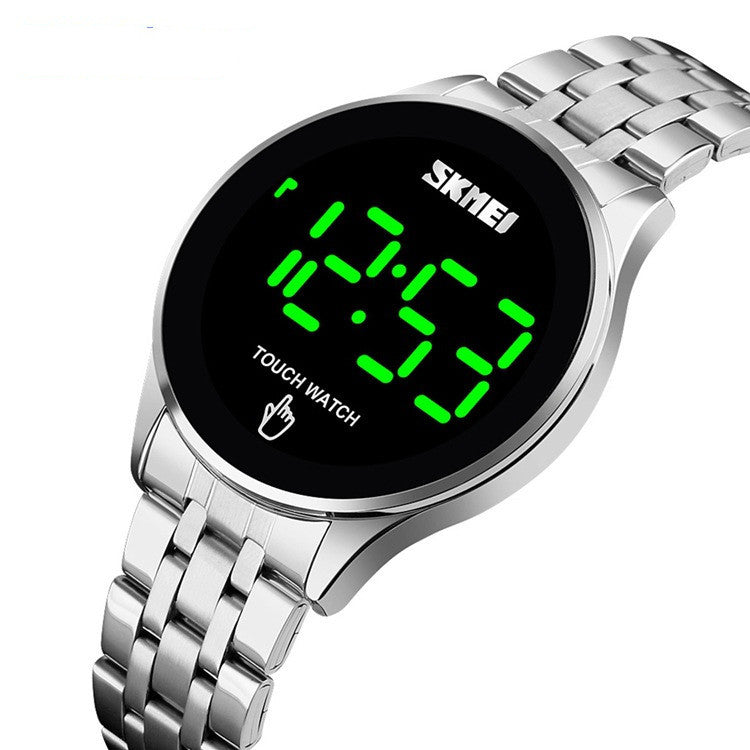 SKMEI 1579 Montre Électronique des Hommes Mode Casual Acier Bande Montre Multifonctions Hommes de Montre