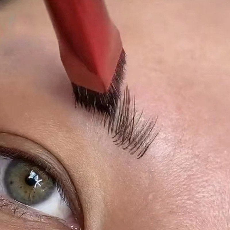 Pinceau à sourcils sauvage en 3D, effet de peinture stéréoscopique, pâte à sourcils pour les poils, outil pour les sourcils, pinceau pour le maquillage des sourcils, pinceau correcteur