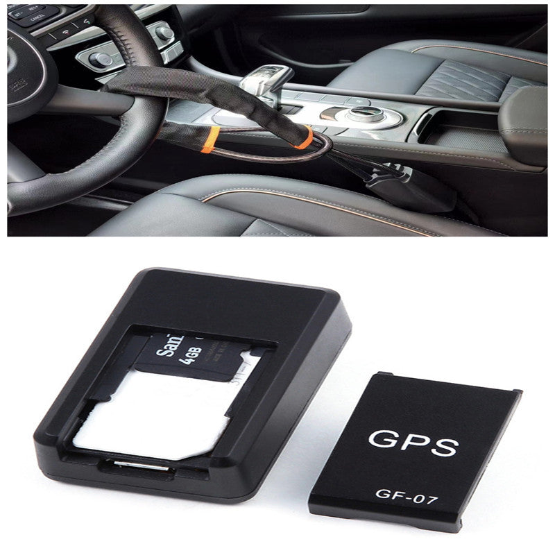 Traqueur de voiture Mini traceur de voiture magnétique GPS Localisateur de suivi en temps réel Dispositif de localisation rechargeable anti-perte enregistrable