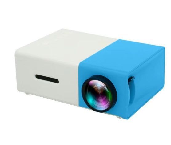 Projecteur portable 3D HD à domicile avec haut-parleur HDMI et port USB, mini projecteur YG300