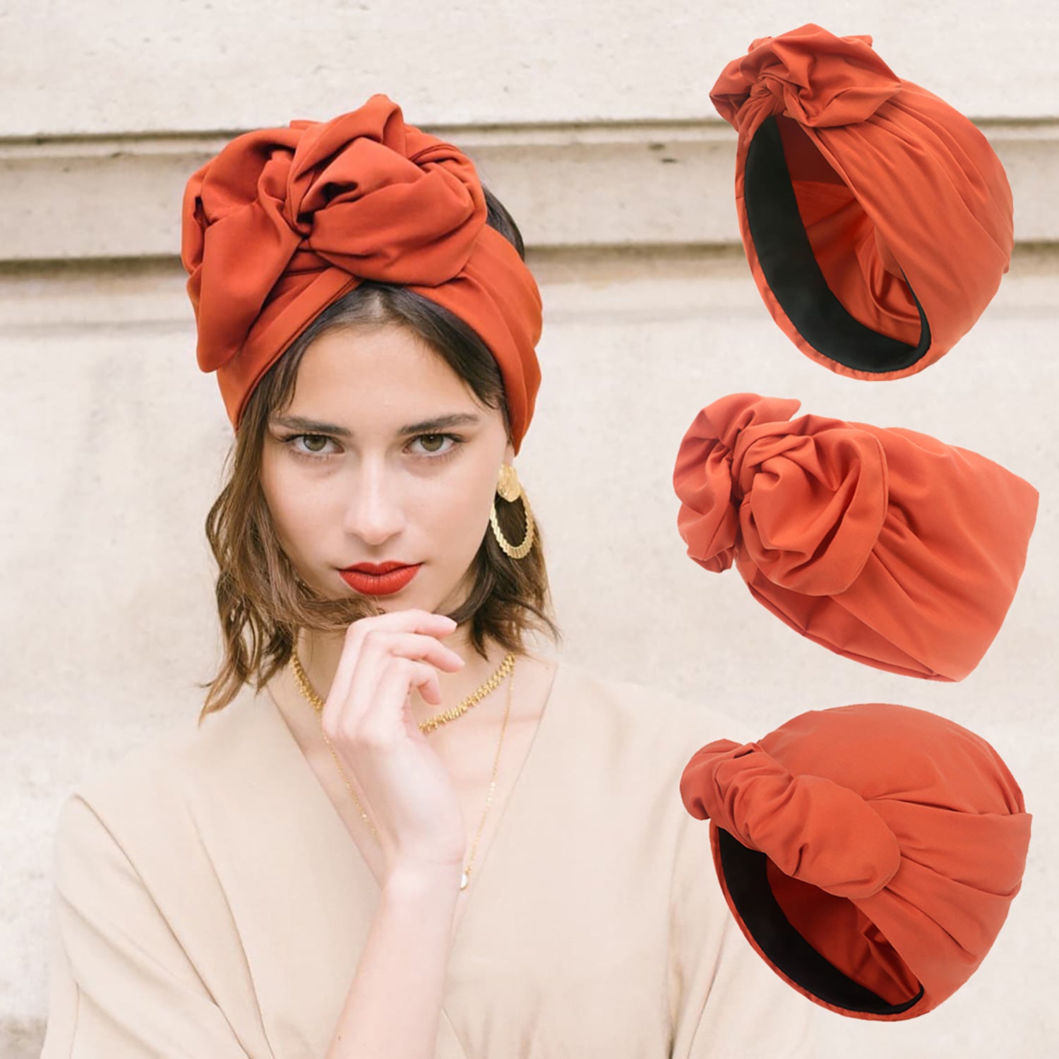 Porte-foulard croisé pour femmes, - Ivory Deals Market