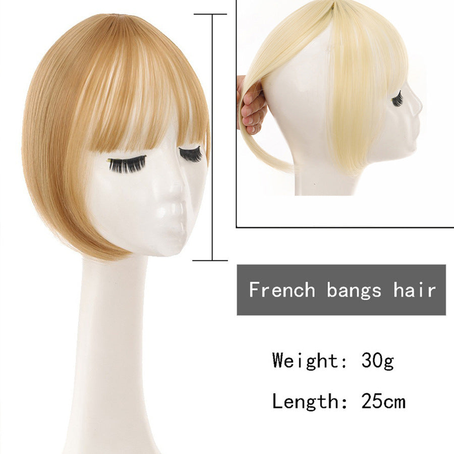 Perruque de cheveux de remplacement,-bangs 3d | perruque de cheveux couvrant la fibre haute température - Ivory Deals Market