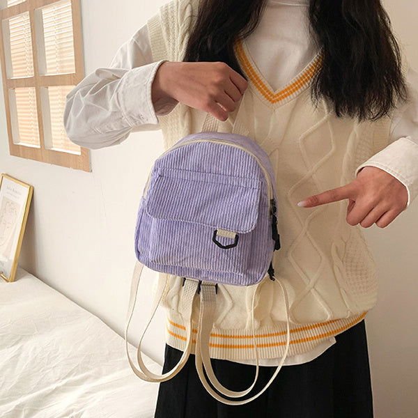 À la mode Fraîche Style Campus Style Mode Rétro Primaire Et Secondaire École Sac À Dos - Ivory Deals Market