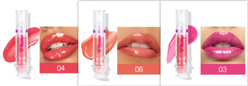 Nouveau tube lèvre riche lèvre couleur légèrement épicée lèvre miel lèvre verre miroir visage lèvre miroir rouge à lèvres liquide