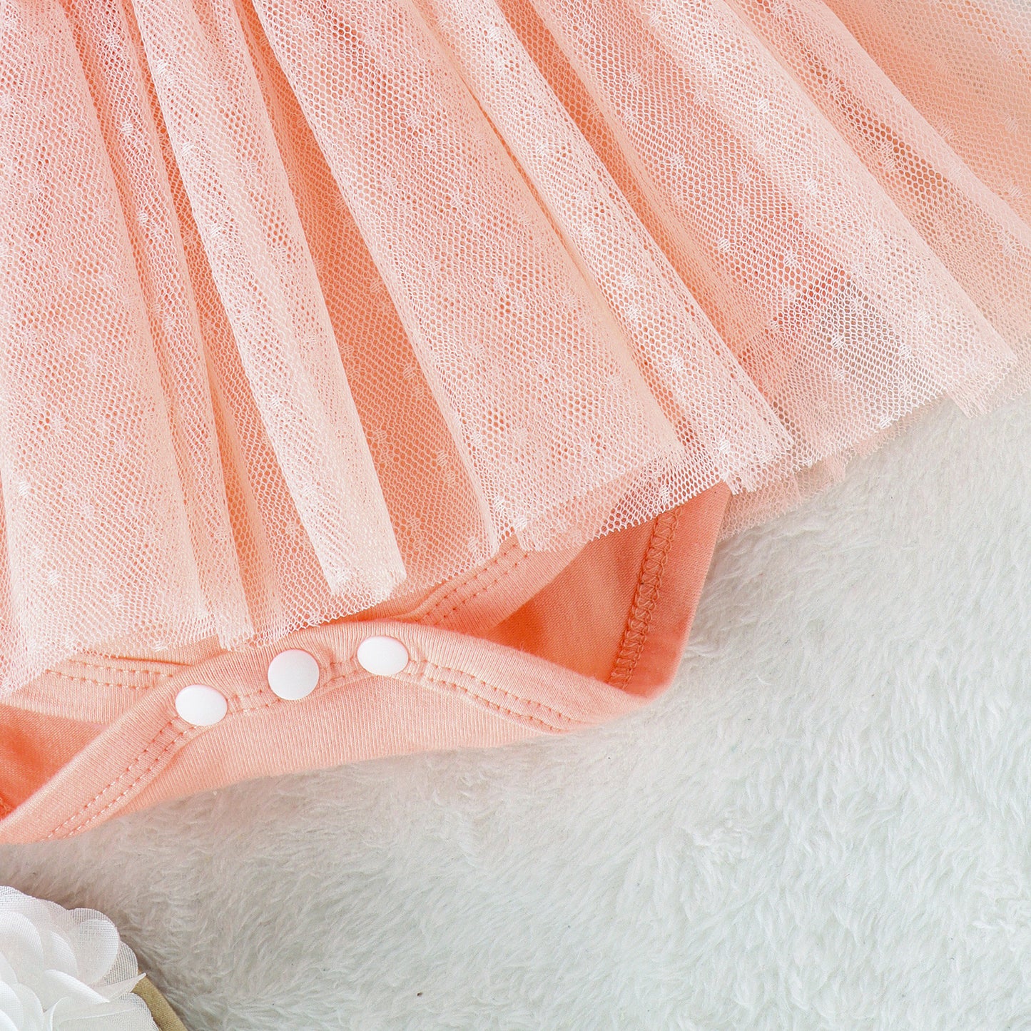 Combinaison Jupe Bébé Robe Princesse en Tulle Jupe Bébé Pantalon Combinaison Bébé