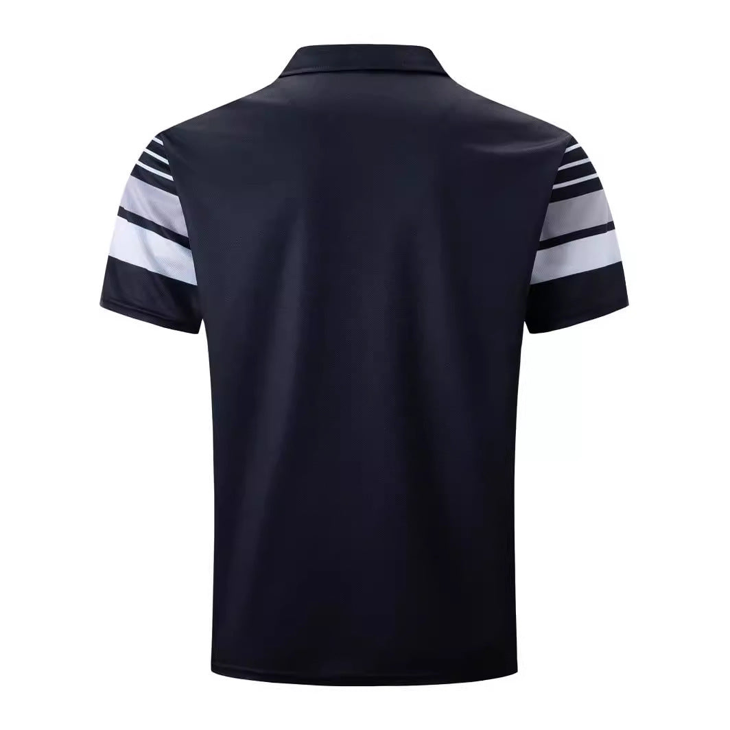 T-shirt rayé polyvalent pour hommes