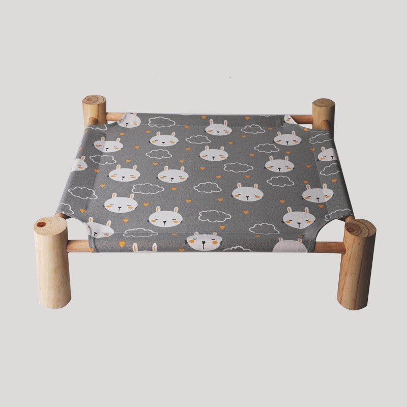 Amovible Et Lavable Solide Lit En Bois Chien - Ivory Deals Market