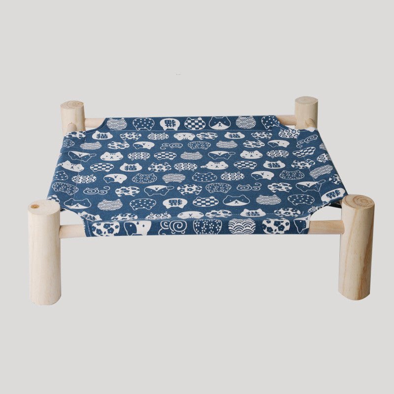 Amovible Et Lavable Solide Lit En Bois Chien - Ivory Deals Market