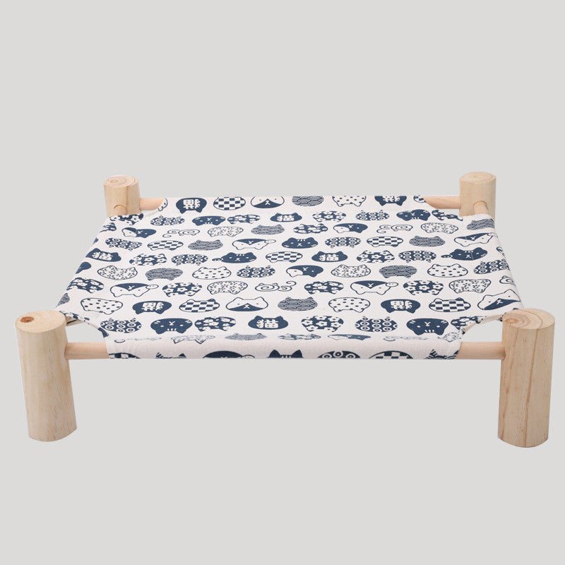 Amovible Et Lavable Solide Lit En Bois Chien - Ivory Deals Market