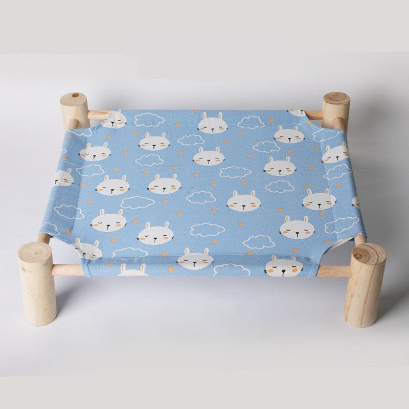 Amovible Et Lavable Solide Lit En Bois Chien - Ivory Deals Market