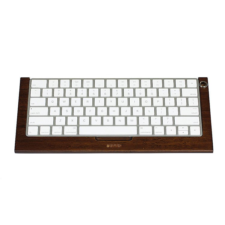 Apple Bluetooth Clavier Transporteur 2 Génération Bluetooth Clavier En Bois Bluetooth Keyboard Support Clavier D'ordinateur Rack - Ivory Deals Market