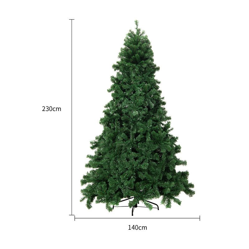 Arbre de Noël artificiel en PVC avec neige, arbre de Noël en cèdre pour la décoration de vitrine de centre commercial, fournitures de décoration de Noël. - Ivory Deals Market