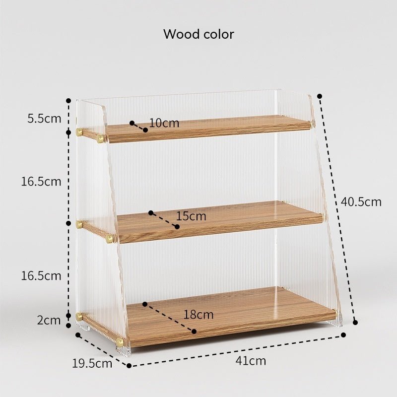 Armoire de rangement de bureau en acrylique, - Ivory Deals Market