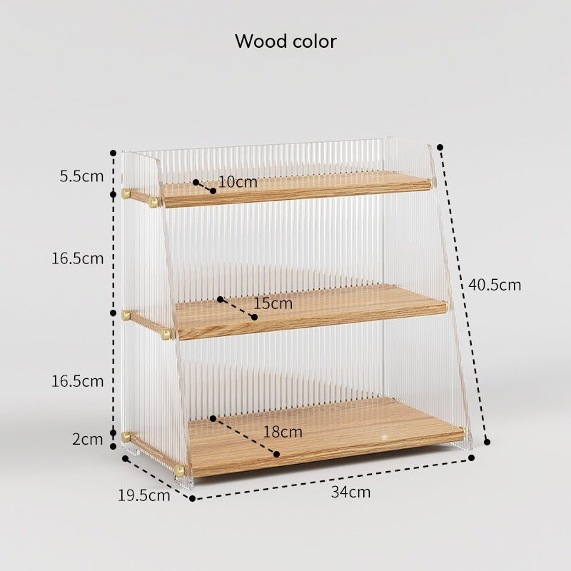 Armoire de rangement de bureau en acrylique, - Ivory Deals Market