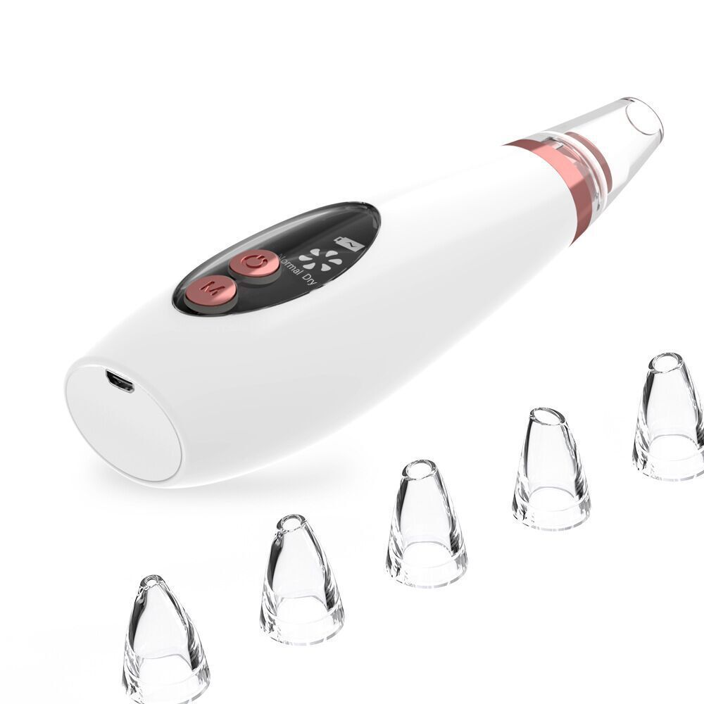 Aspirateur de points noirs pour nettoyer le nez, enlever les points noirs et l'acné, avec bouton de succion pour le visage, outil de soin de la peau - Ivory Deals Market