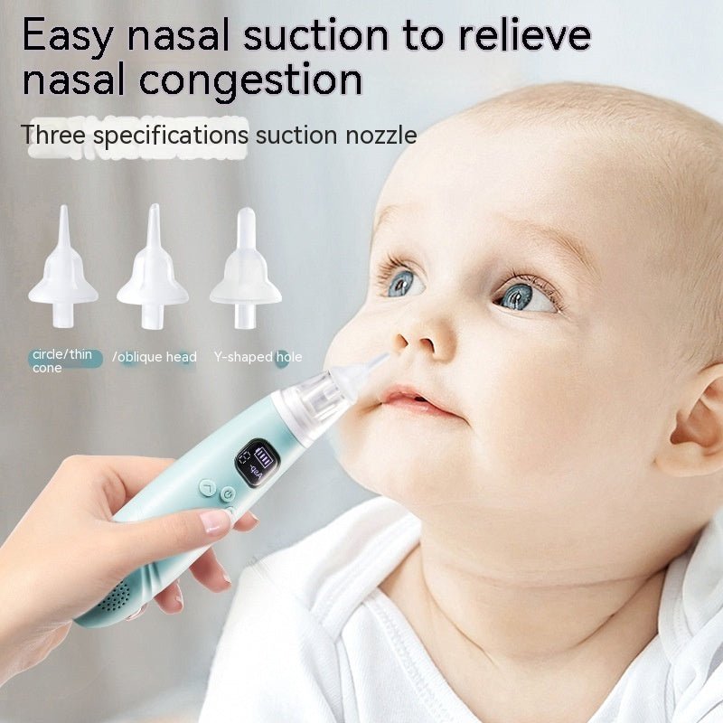 Aspirateur nasal électrique pour bébé en silicone - Ivory Deals Market