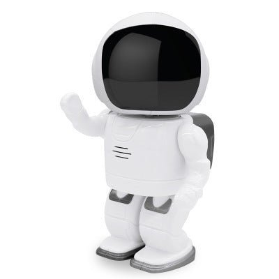 Astronaute Robot Caméra IP Wifi Sans Fil P2P de Sécurité de Surveillance Vision Nocturne IR Accueil de Sécurité Robot Bébé Moniteur - Ivory Deals Market