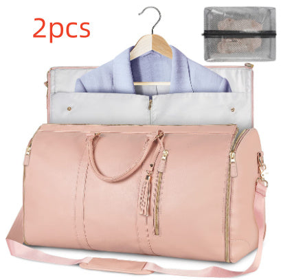 Sac à main de voyage grande capacité sac à main pour femmes, sac de costume pliant | fourre-tout imperméable - Ivory Deals Market