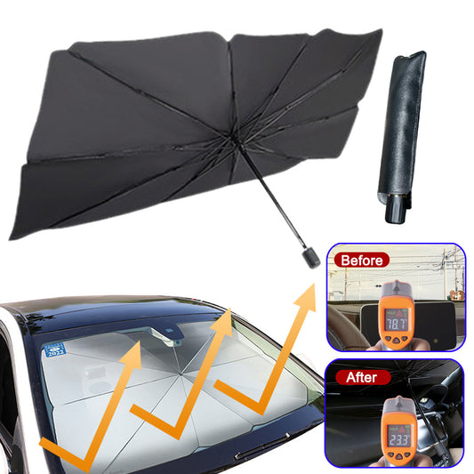 Parasol de protection UV pour pare-brise de voiture pliable, isolant thermique, couverture de fenêtre avant automatique, accessoire d'été pour l'intérieur