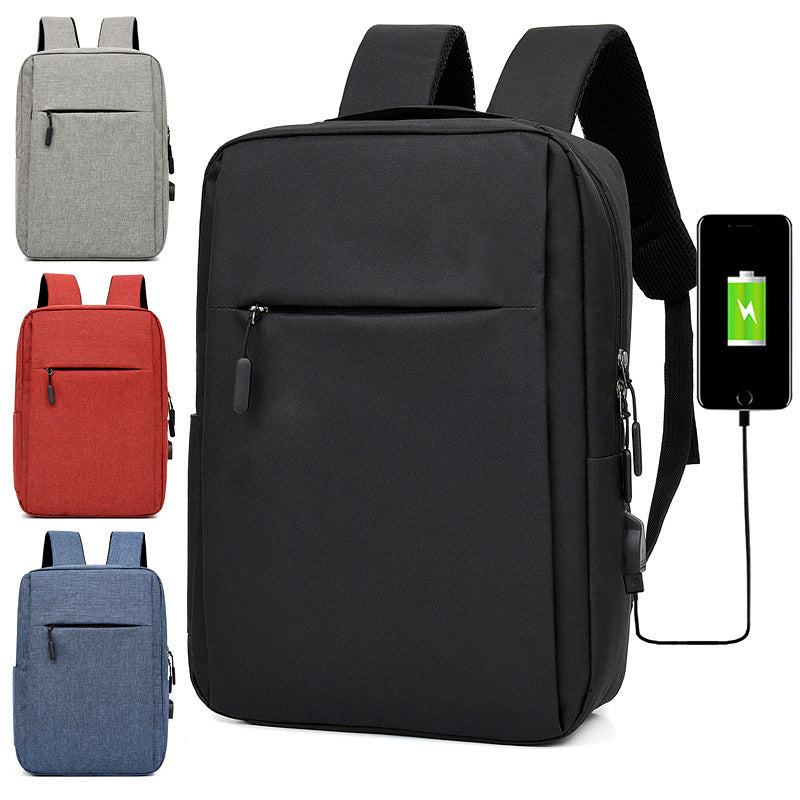 Ordinateur portable Sac À Dos Avec USB Conception D'affaires Sacs Hommes