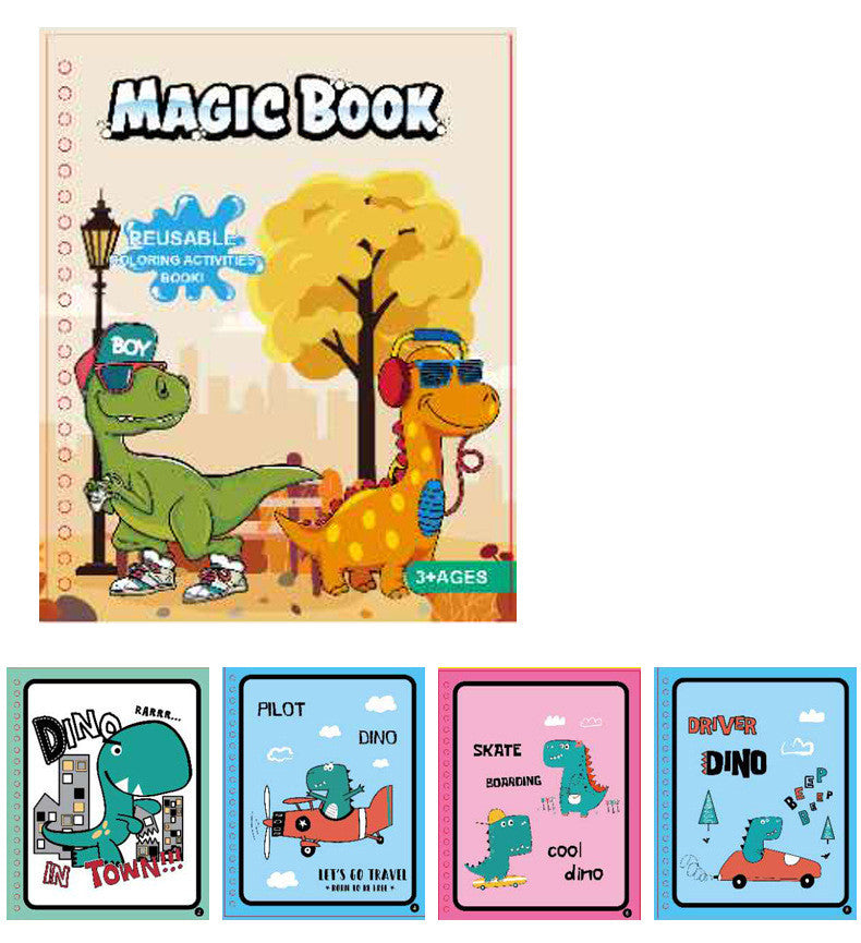 Livre de coloriage magique pour enfants avec de l'eau