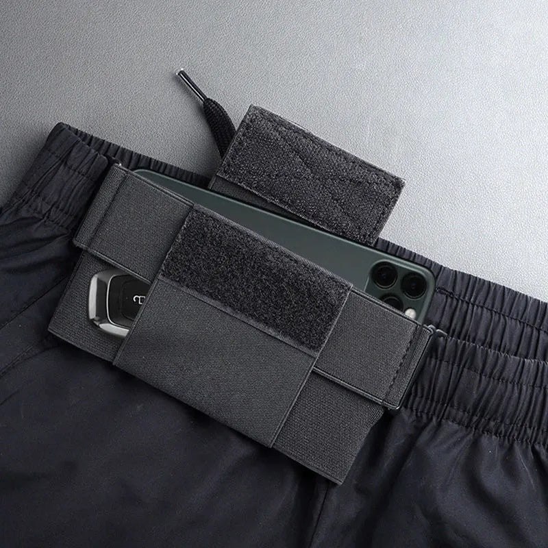 Sac à ceinture invisible extensible pour sports de plein air