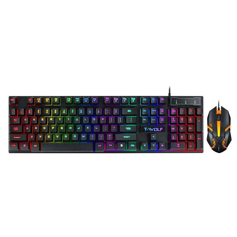 Suspendu Gaming Manipulateur Sentir Ordinateur USB Clavier Et Souris