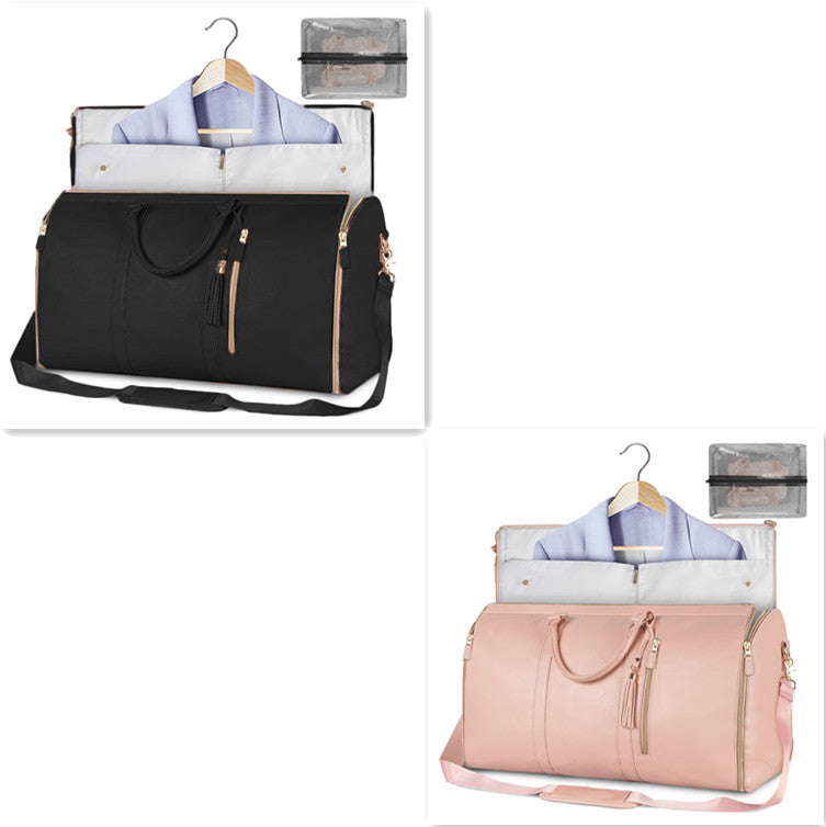 Sac à main de voyage grande capacité sac à main pour femmes, sac de costume pliant | fourre-tout imperméable - Ivory Deals Market