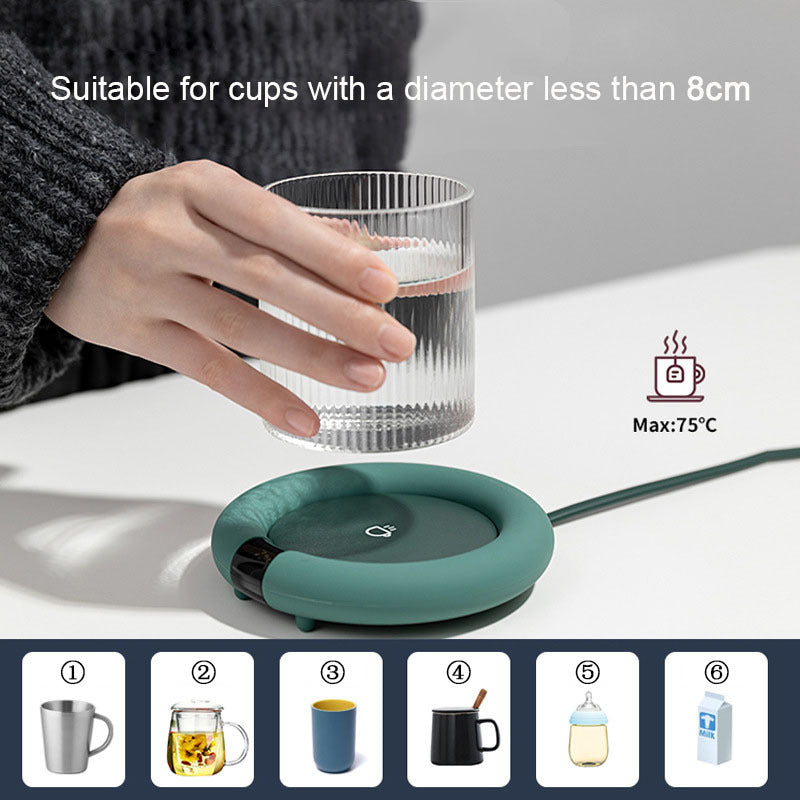 Tasse chauffante intelligente à température constante tapis chaud