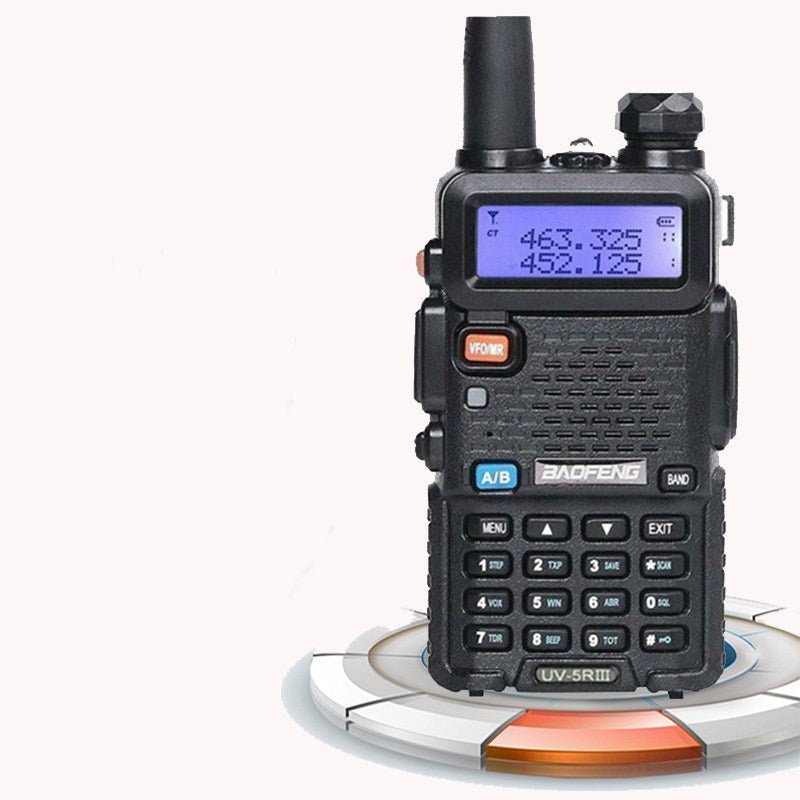 Baofeng Uv - 5R Trois Segment Talkie Walkie Vhf 220 - 226Mhz Uhf Fréquence Double Antenne Talkie Walkie Civile Pièce À Main - Ivory Deals Market