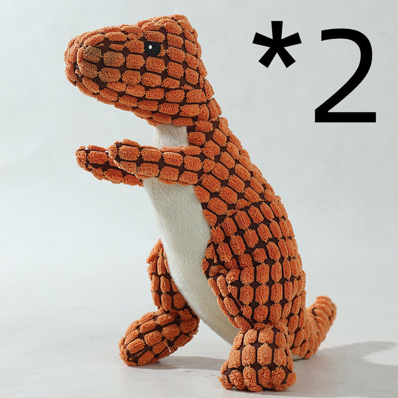 Morsure de chien Résistant En Peluche Sondage Jouet Dinosaure - Ivory Deals Market