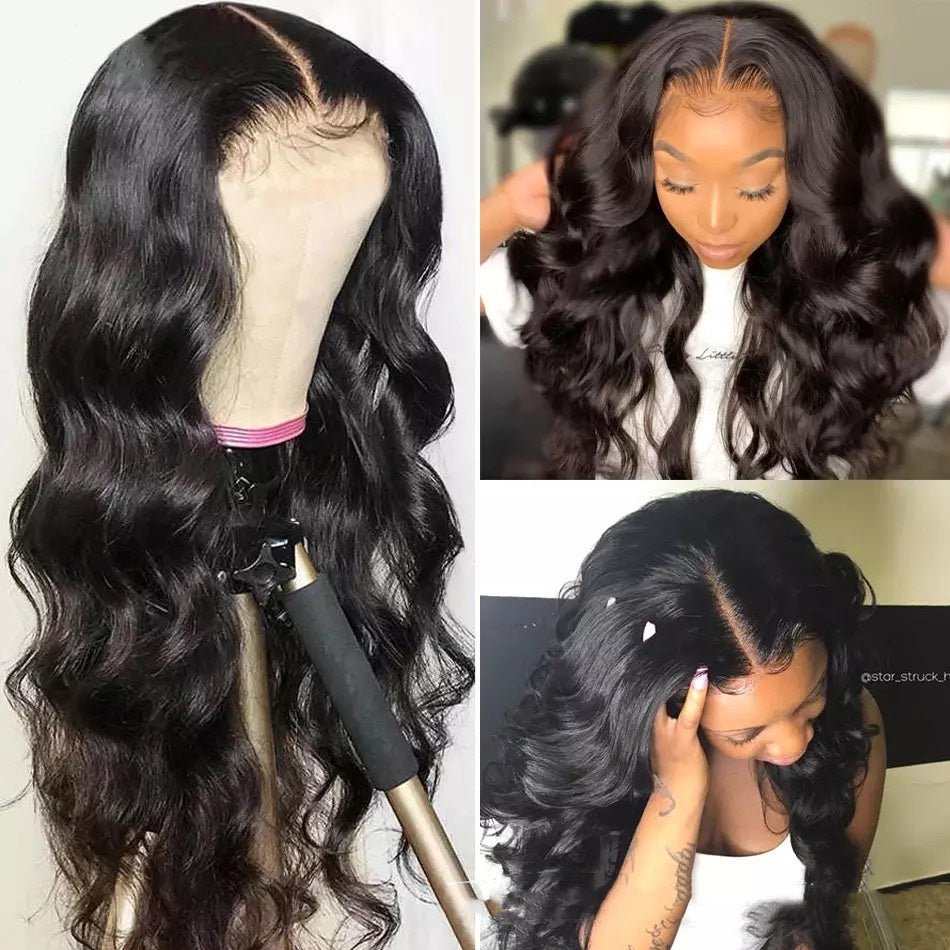 Body Wave Cheveux Humains Dentelle Perruques Avant - Ivory Deals Market