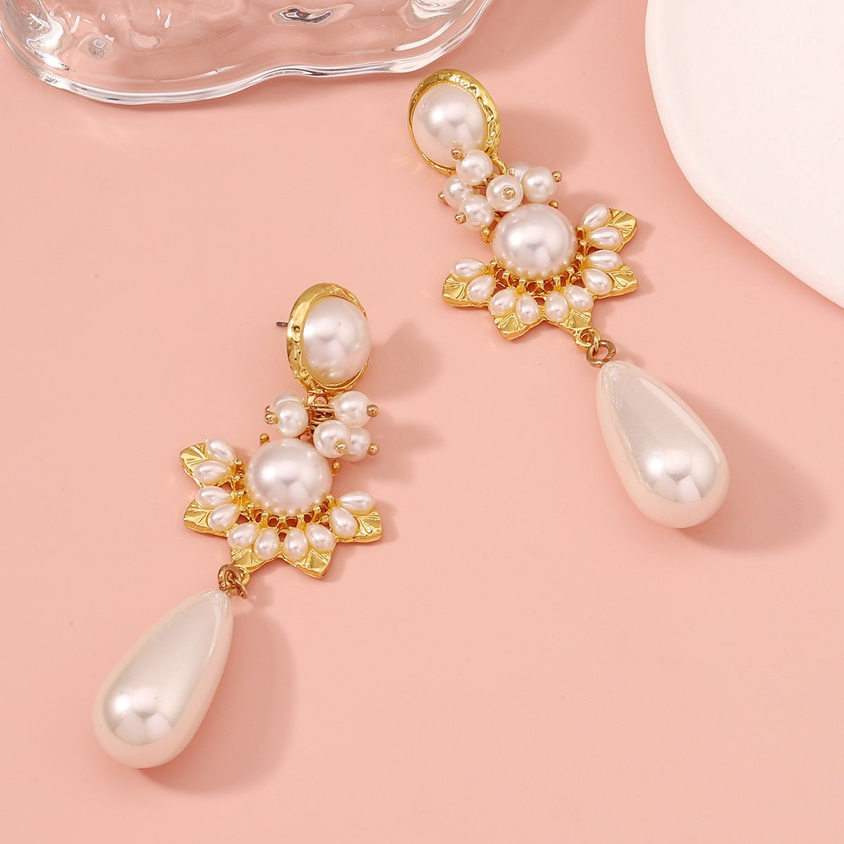 Boucles d'oreilles élégantes européennes et américaines, - Ivory Deals Market