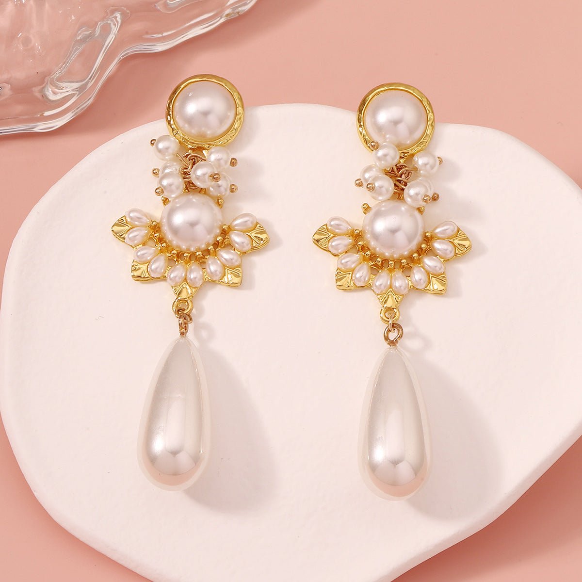 Boucles d'oreilles élégantes européennes et américaines, - Ivory Deals Market