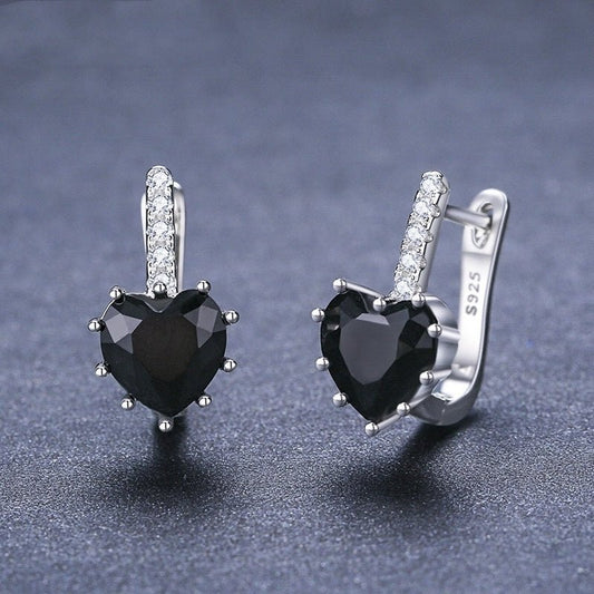 Boucles d'oreilles en cuivre avec zircons, élégantes et polyvalentes - Ivory Deals Market