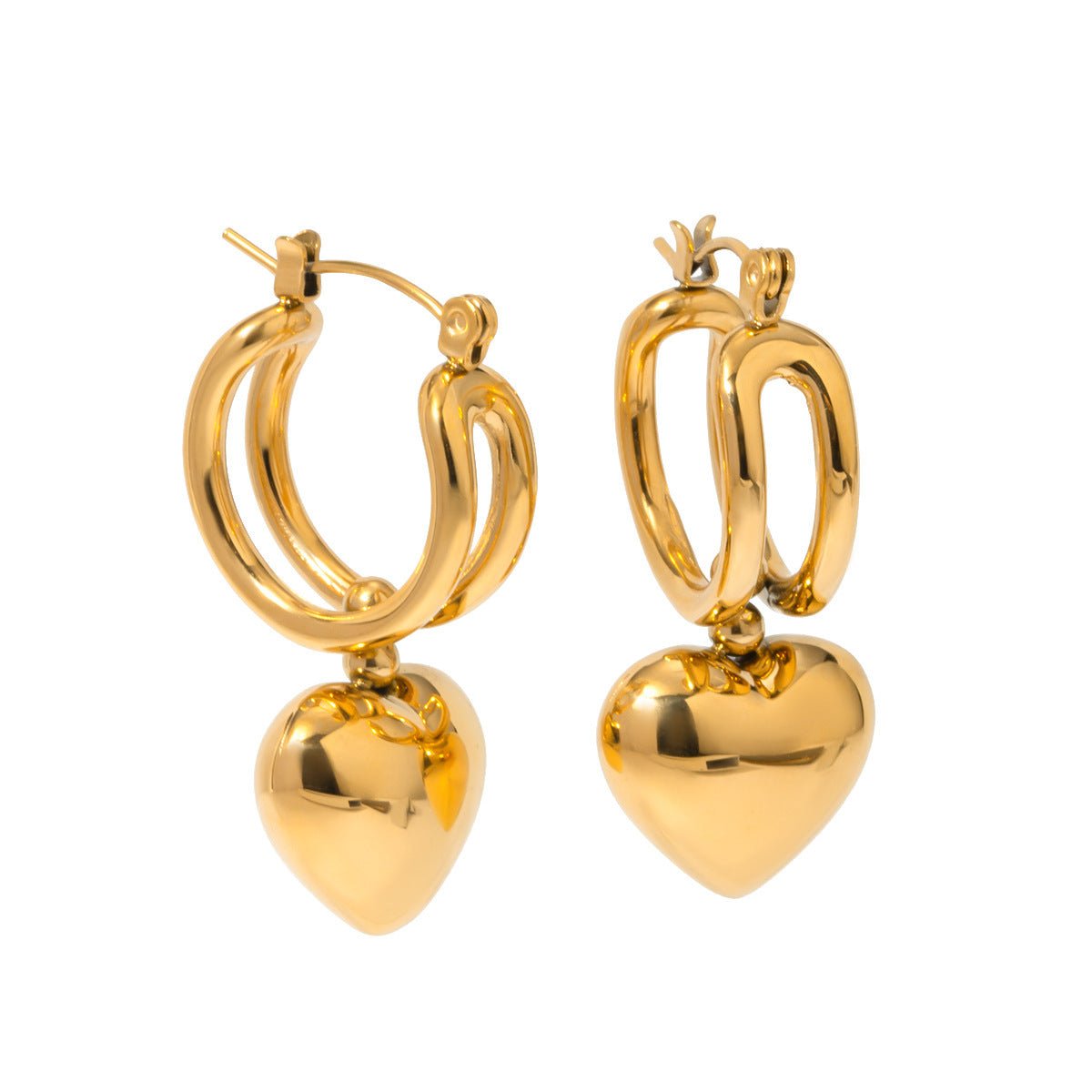 Boucles d'oreilles en or Audrey - Ivory Deals Market