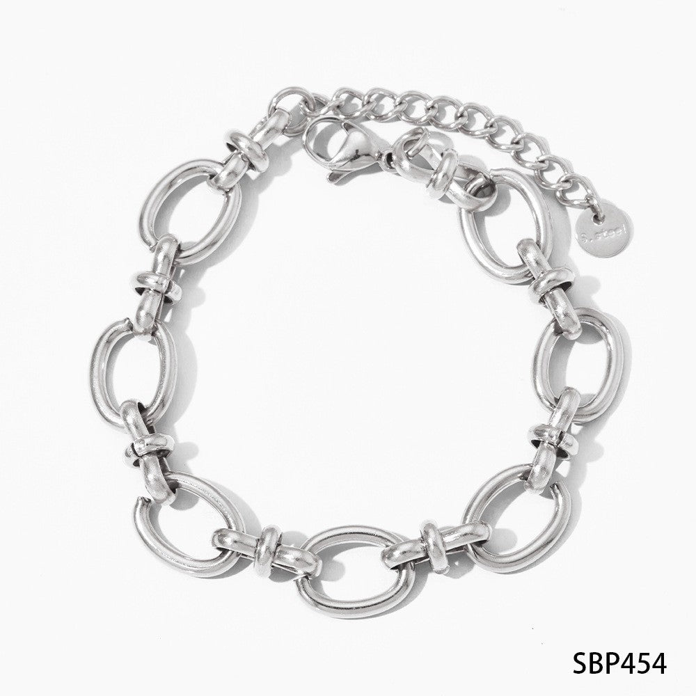 Bracelet en forme de cœur de chaîne de réseau, - Ivory Deals Market