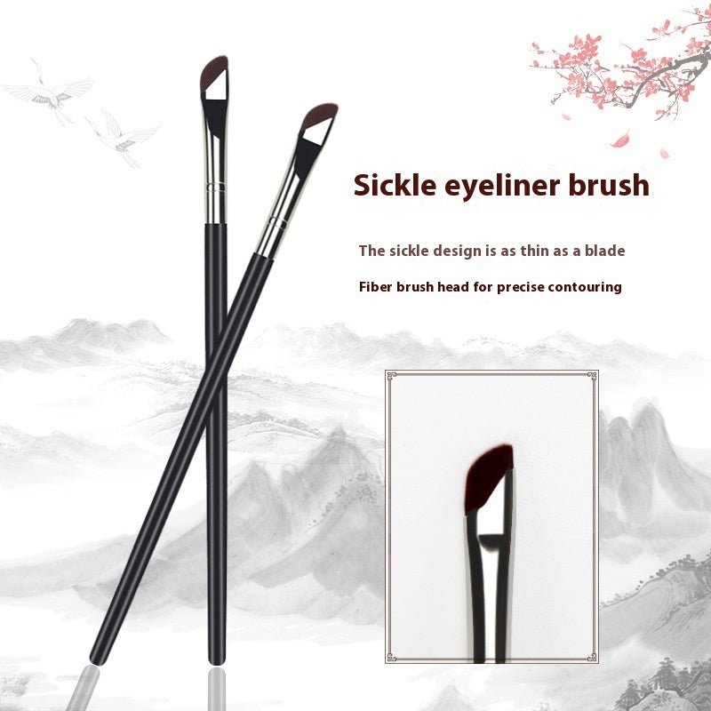 Brosse de beauté pour les yeux à angle oblique à tête plate unique - Ivory Deals Market