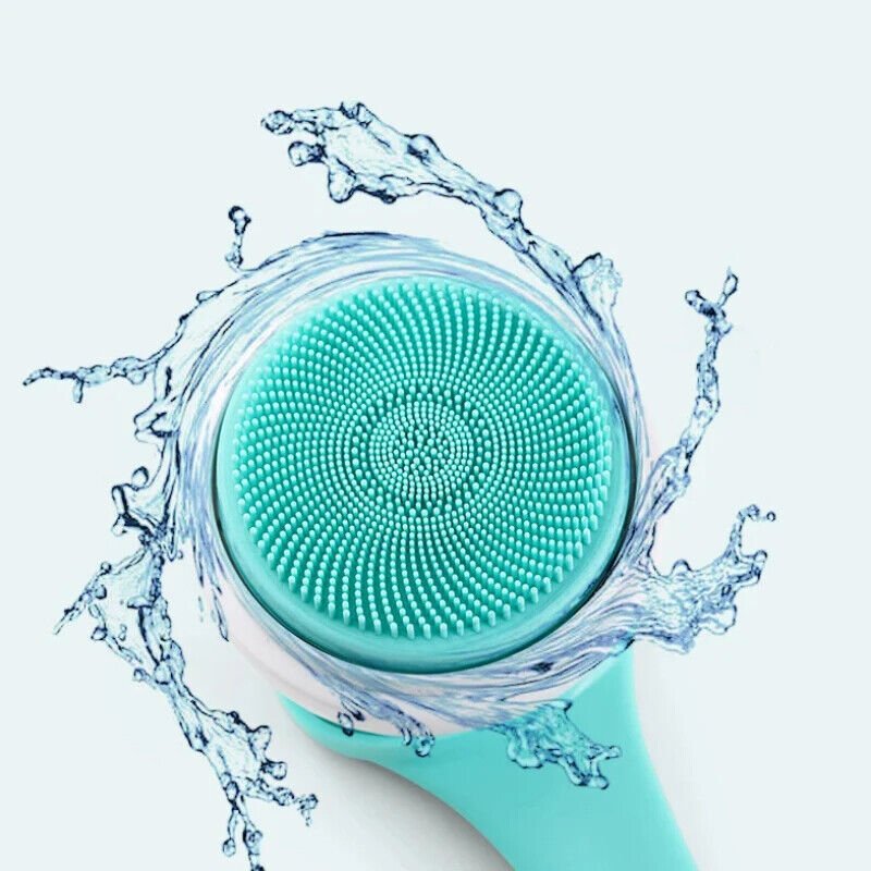 Brosse de nettoyage pour douche électrique, massage du corps, bain, long manche, lave - dos. - Ivory Deals Market