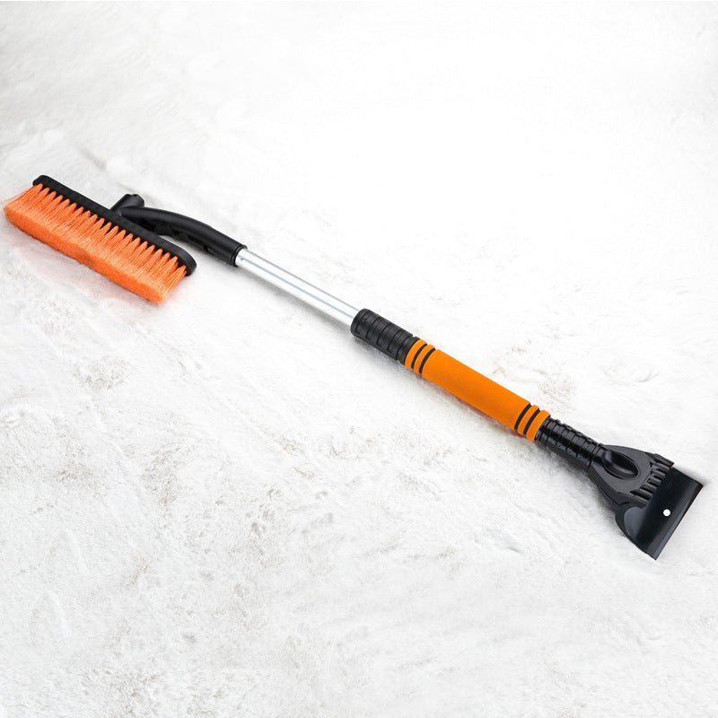 Brosse de nettoyage pour voiture, grattoir à glace, pelle à neige détachable, brosse à poussière pour pare - brise de voiture, brosse à neige extensible avec poignée en mousse - Ivory Deals Market