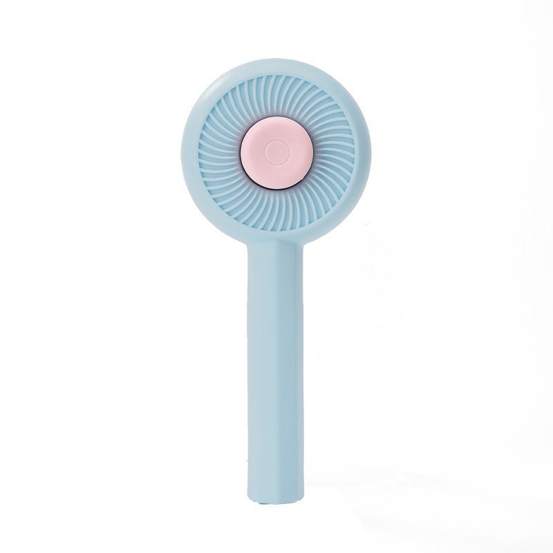 Brosses de toilettage pour chat, brosse nettoyante pour cheveux pour animaux de compagnie Brosses de massage pour chats Chiens avec bouton d'auto - nettoyage Brosse de délestage pour animaux de compagnie pour enlever les angles de fourrure en ample - Ivory Deals Market