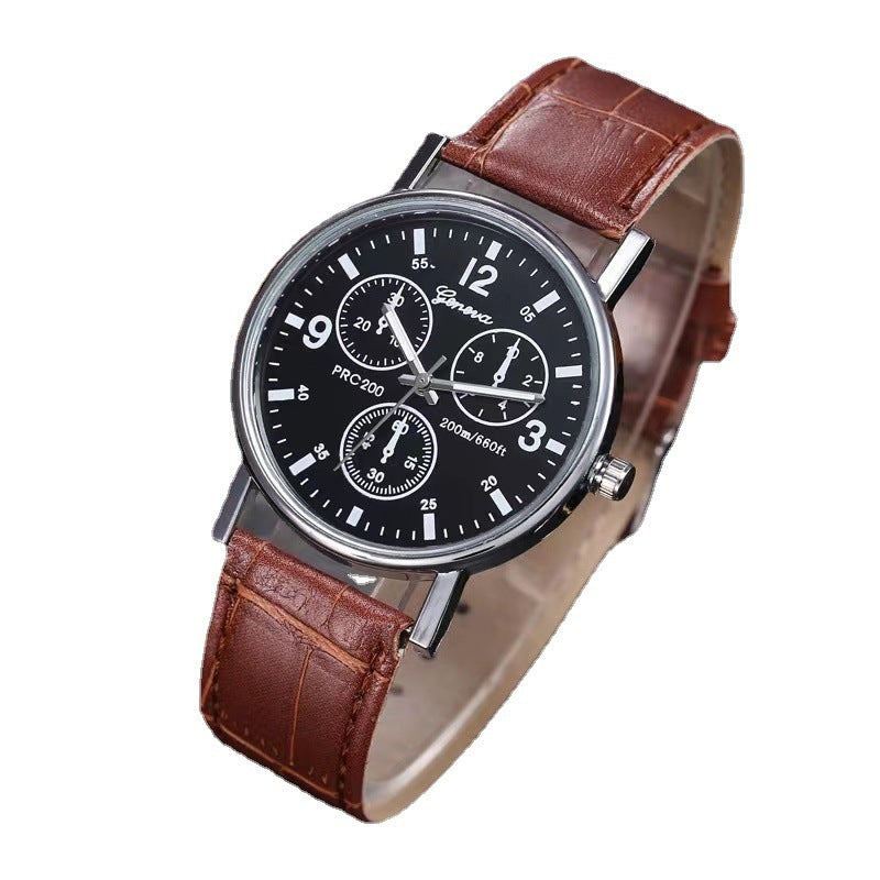 Montre à quartz pour homme assortie à toutes les tenues.