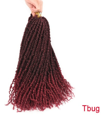 TOMO Pre-twisted Passion Twist Crochet Africain Tresses Crochet Cheveux