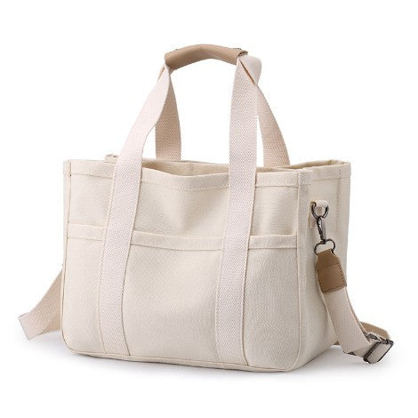 Sac à main multifonctionnel en toile épaisse pour femme - Ivory Deals Market