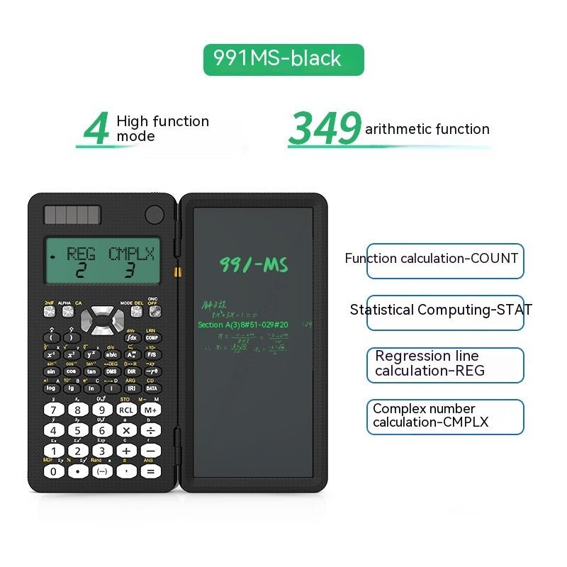 Calculatrice de fonction d'apprentissage Petite tablette d'écriture manuscrite - Ivory Deals Market