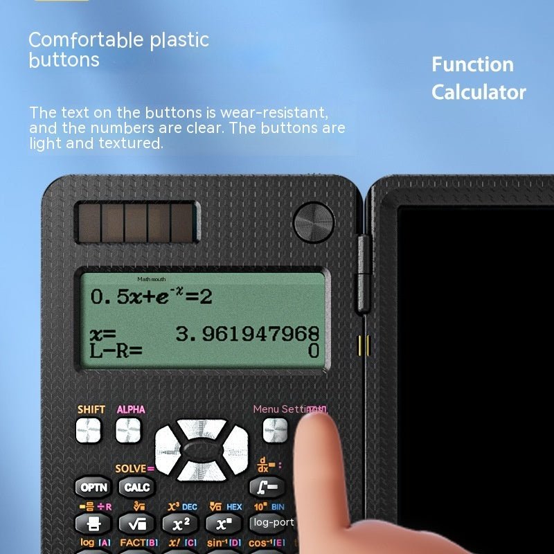 Calculatrice de fonction d'apprentissage Petite tablette d'écriture manuscrite - Ivory Deals Market