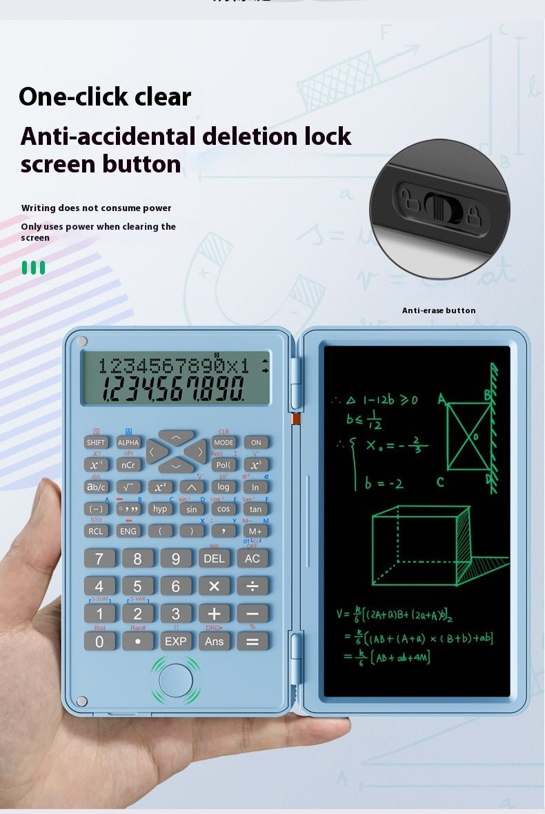 Calculatrice scientifique nouvelle spéciale pour la comptabilité, portable et de petite taille, avec fonctionnalité de tablette et prise de notes manuscrites pour les étudiants - Ivory Deals Market